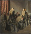 Jews Mourning in a Synagogue by Sir William Rothenstein Jewish